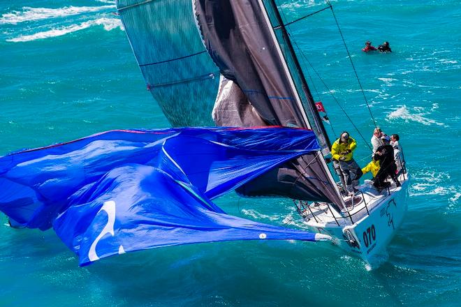 Day 1 – Panther with two overboard – Audi Hamilton Island Race Week ©  Andrea Francolini Photography http://www.afrancolini.com/